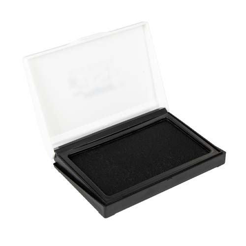 ALMOHADILLA PARA SELLO FAST 10X7.2CM NEGRO