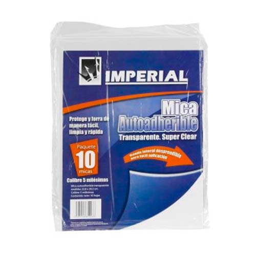 LAMINAS PARA EMPLASTICAR EN FRIO IMPERIAL PX10 CARTA (50)