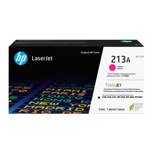 Tóner HP Magenta(W2131A) 213A 5700dn, 6700dn, MFP 5800dn, MFP 6800dn