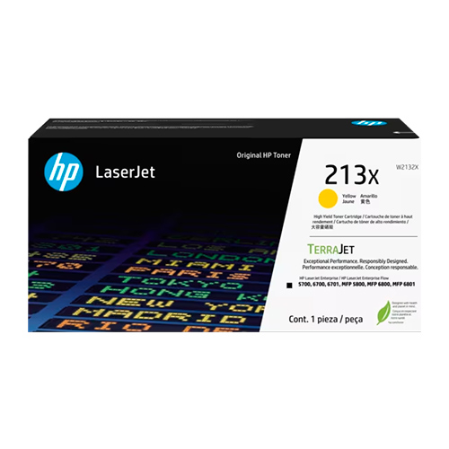 Tóner HP Amarillo 213X - para Color LaserJet Enterprise 5700dn, 6700dn