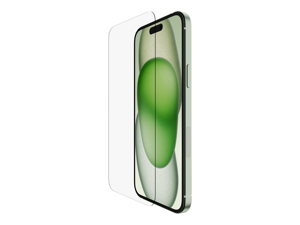 Protecto de pantalla Belkin UltraGlass 2 para Apple iPhone 14 Pro Max, 15 Plus
