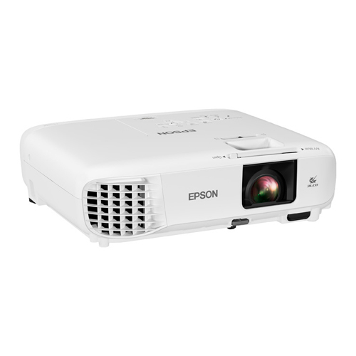 Proyector 3LCD Epson PowerLite 118 portátil XGA (1024 x 768) 4:3 LAN 3800 lúmenes Color Blanco