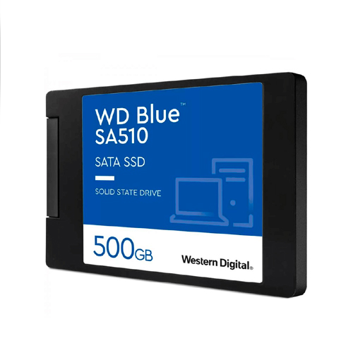 unidad de estado solido interno WD Blue SA510 WDS500G3B0A SSD 500 GB 2.5" SATA 6Gb/s Color azul