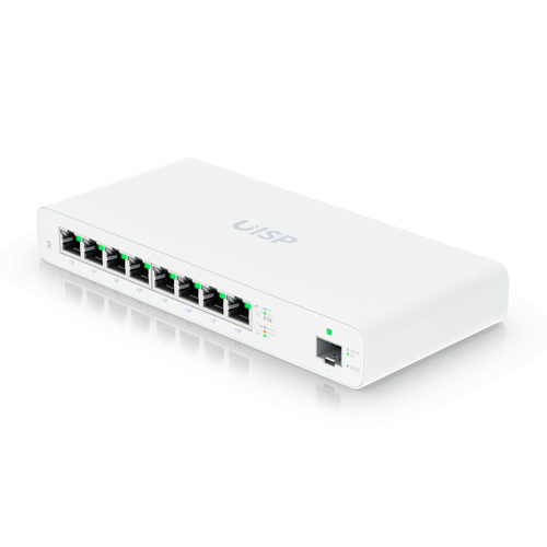 Ubiquiti UISP UISP-R - Router - conmutador de 8 puertos - GigE