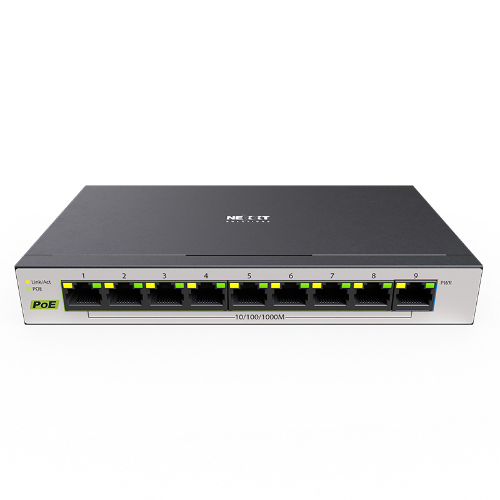 Switch Nexxt Solutions Infrastructure Gigabit Ethernet 9 puertos 1 Gigabit Ethernet 9 POE+ 120W