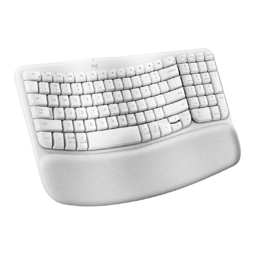 Logitech - Keyboard - Spanish - Off white