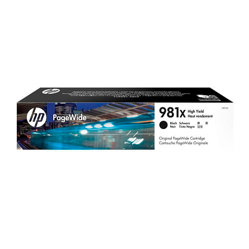 HP 981Y - Rendimiento extra alto - negro - original - PageWide - cartucho de tinta - para PageWide Enterprise Color MFP 586; PageWide Managed Color E55650