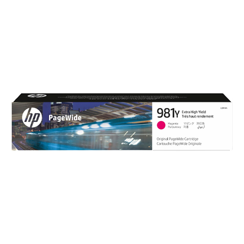 HP 981Y - 185 ml - Rendimiento extra alto - magenta - original - PageWide - cartucho de tinta - para PageWide Enterprise Color MFP 586; PageWide Managed Color E55650