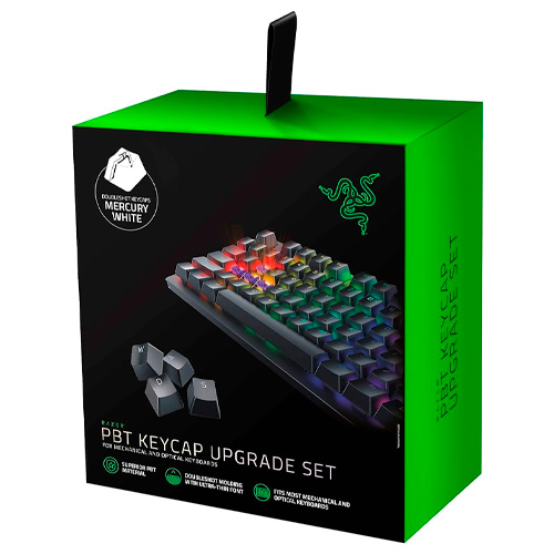 Razer - Set copertura teclado - blanco mercurio