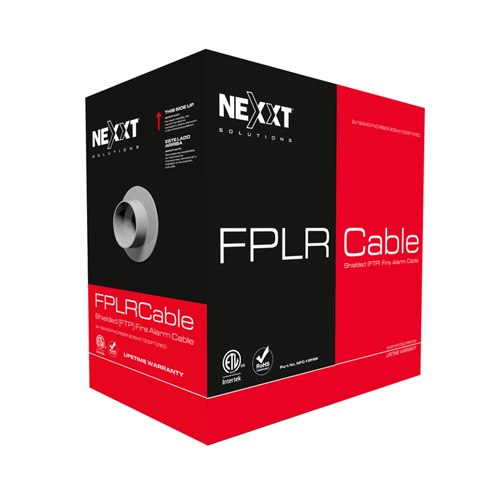 Nexxt Solutions Infrastructure Nexxt Solutions - FPLR FTP - Alarm cable - 305 m - 18AWG PVC CMR RD