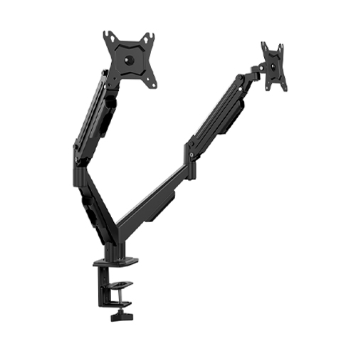 Soporte para monitor Klip Xtreme Dual de 13" y 32" Color negro