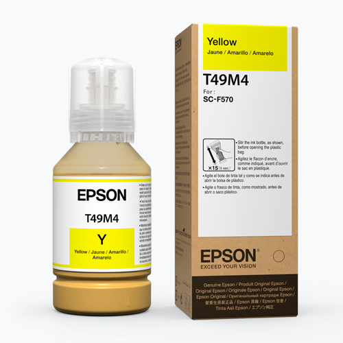 Tinta Epson amarillo T49M420  140 ml - recarga de tinta - para SureColor F170, F570