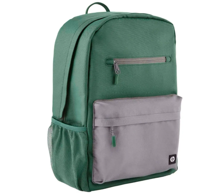 Mochila HP  Campus - para transporte de portátil - 15.6" - gris, verde