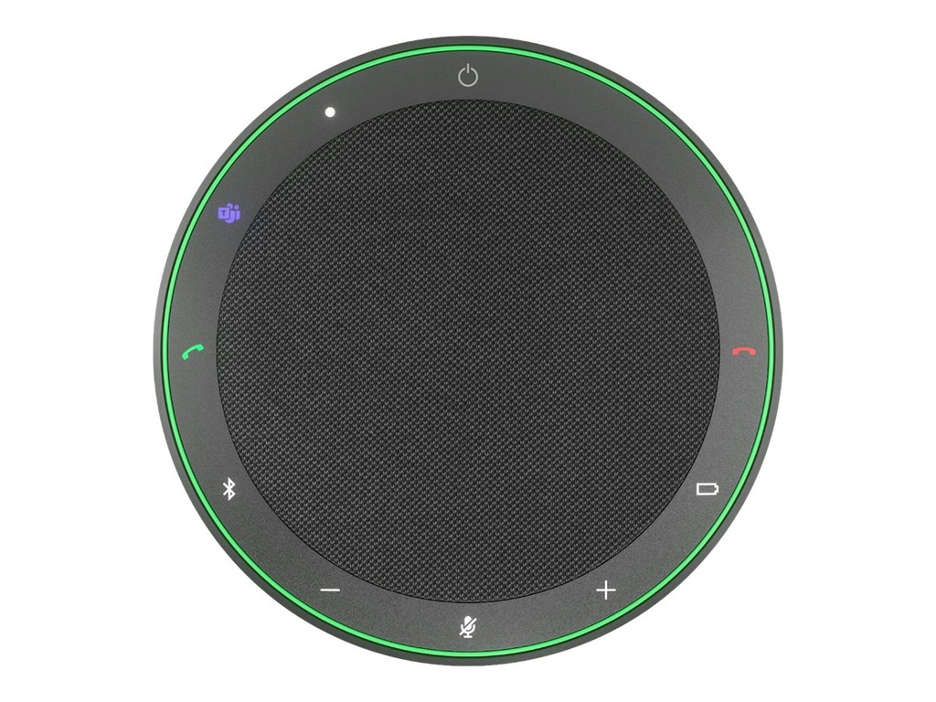 Bocina Jabra Speak2 75 MS - Bluetooth - inalámbrico - USB-C, USB-A - gris oscuro - certificado para Microsoft Teams Rooms, Optimizado para Microsoft Teams, Certificado con Emparejamiento rápido de Microsoft