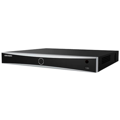 Hikvision - Standalone NVR - 4 Video Channels - Networked - K Series AcuSense 4K