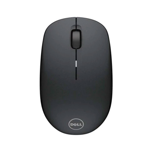 Mouse Dell - USB - Wireless - All black - Dongle USB