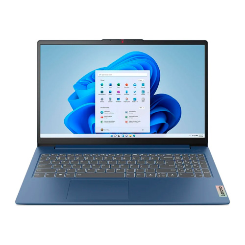 Laptop Lenovo IdeaPad Slim 3 - Notebook - 15.6" - Intel Core i5 12450H - 16 GB - 512 GB SSD - Intel UHD Graphics - Windows 11 Home - Blue - Spanish - 1-year warranty