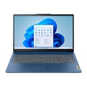 Laptop Lenovo IdeaPad Slim 3 15.6" 16 GB RAM 512 SSD Windows 11 Home color azul, Pantalla Táctil