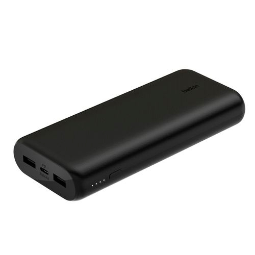 Cargador Portátil Power bank Belkin de litio 2.4 USB-A x2 USB-C PD 20 vatios