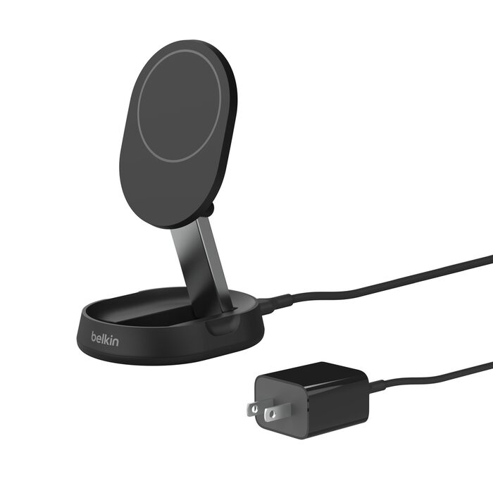 Base de carga Belkin inalámbrica magnética convertible con Qi2 de 15 W