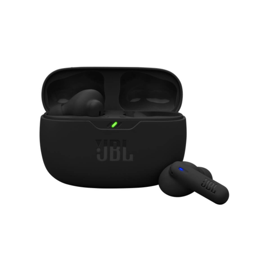 Audífonos Inalámbricos JBL Vibe Beam 2 Con Cancelación de Ruido, Bluetooth, Color Negro