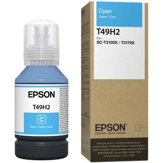 Tinta Epson Cyan T49H200 140ml SC-T3100X, SC-T3170X