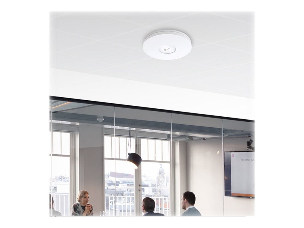 TP-LINK - Punto de acceso inalámbrico - Wi-Fi 6 - 2.4 GHz, 5 GHz - gestionado a través de la nube - instalable en pared/techo