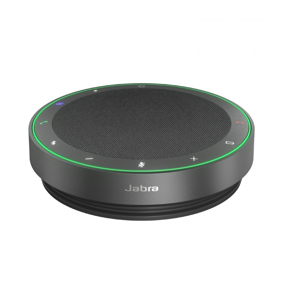 Jabra Speak2 55 MS - Altavoz manos libres - Bluetooth - inalámbrico, cableado - USB-C, USB-A - gris oscuro - Certificado para Equipos de Microsoft, Certificado con Emparejamiento rápido de Microsoft