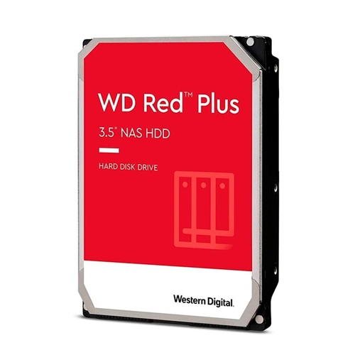 Disco duro WD Red Plus WD40EFPX - 4 TB - interno - 3.5" - SATA 6Gb/s - 5400 rpm - búfer: 256 MB