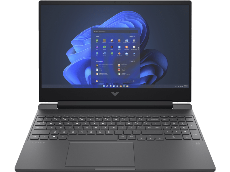 Laptop HP Victus 15-fb2017la Notebook 15.6" AMD Ryzen 7 8845HS ram 16 GB SSD 1 TB Windows 11 Home color Plata Español