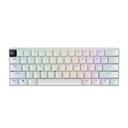 Teclado Gaming Logitech PRO X60 Táctil, Inalámbrico, Color Blanco