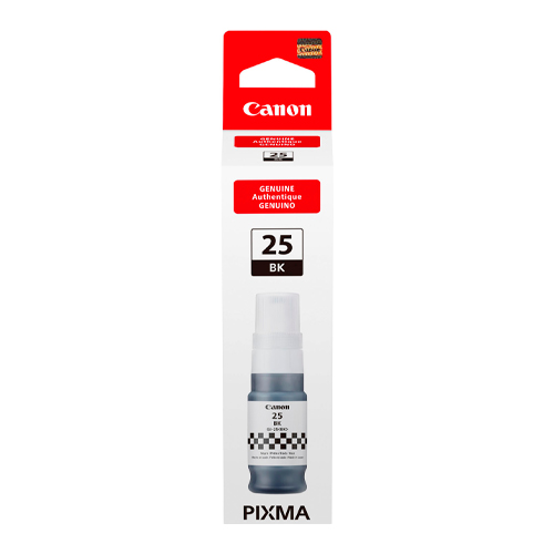 Tinta Canon GI-25 Negro MAXIFY GX1020 GX2020