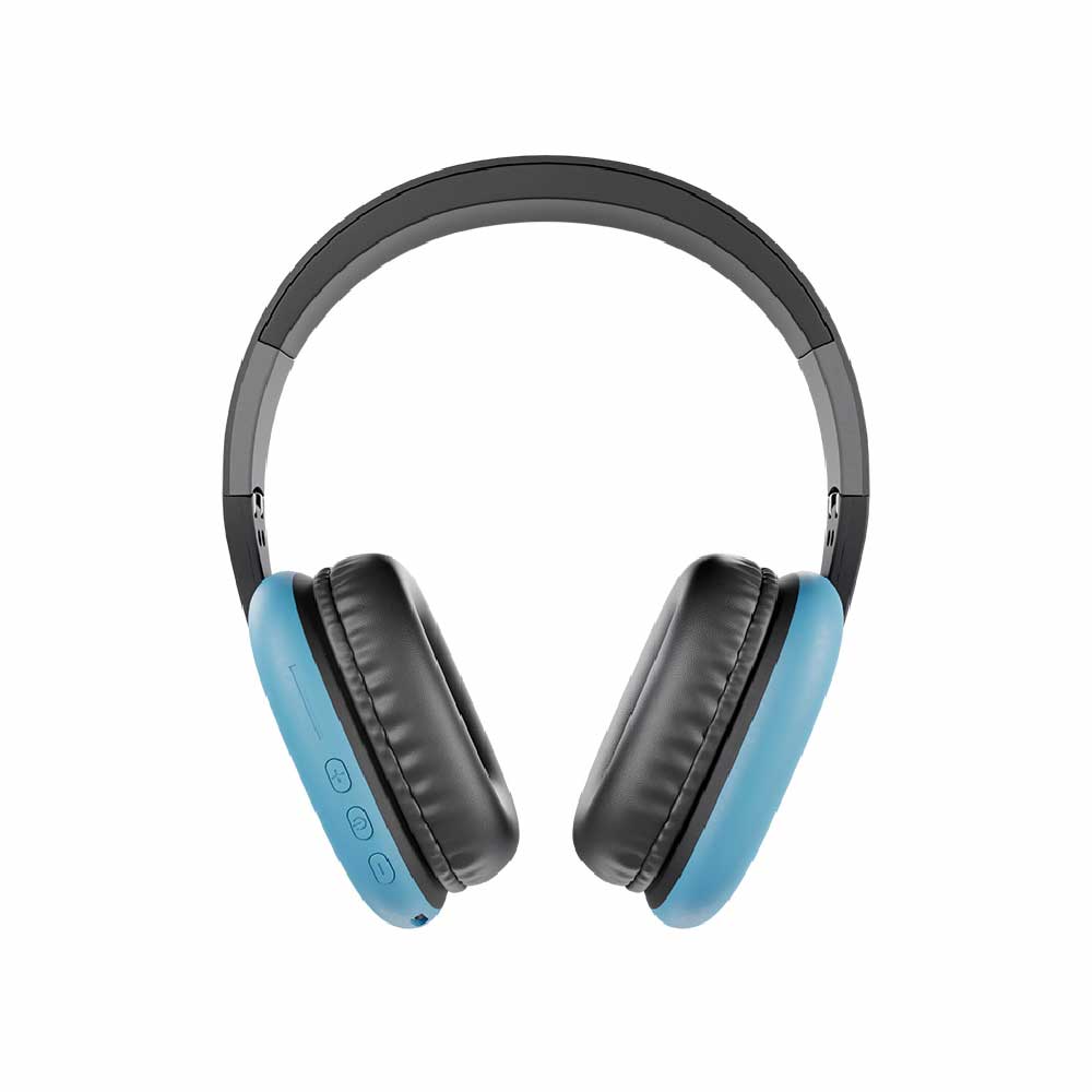 Audífonos Klip Xtreme KWH-010BL Conexión inalámbrica Para casa y Para Portable y Para 25Hrs Color azul