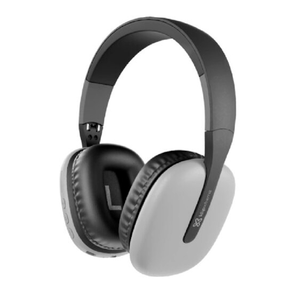 Klip Xtreme - KWH-010GR - Headphones - Para Home audio / Para Portable electronics / Para Professional audio / Para Cellular phone - Wireless - 25Hrs - Gray - BT