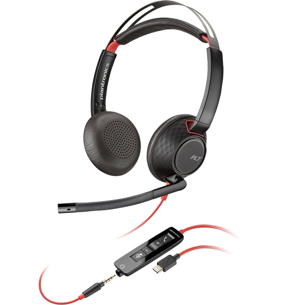 Auriculares HP Poly Blackwire Negro inalámbrico 8X231AA