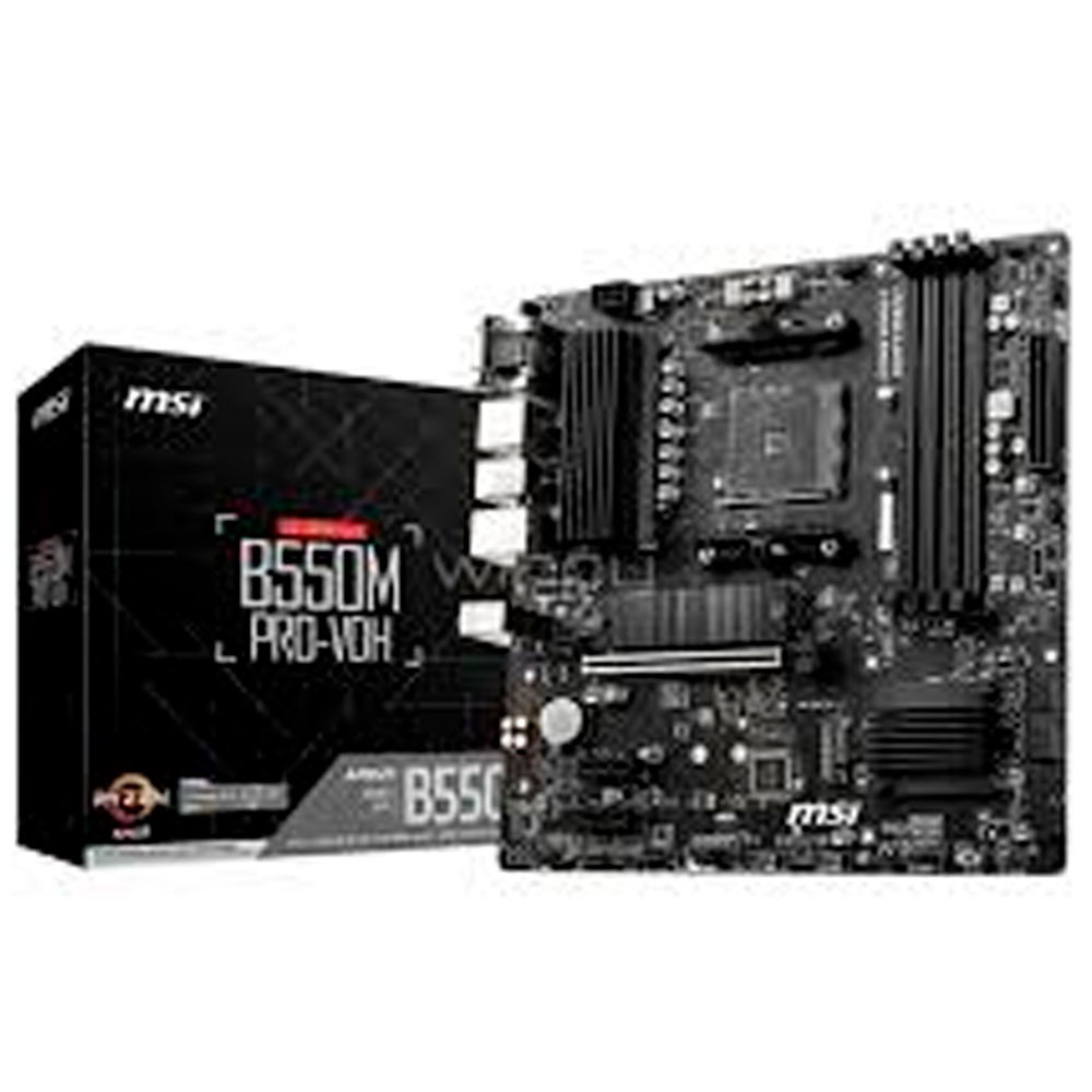 MSI - B550M PRO-VDH - Motherboard - DDR4