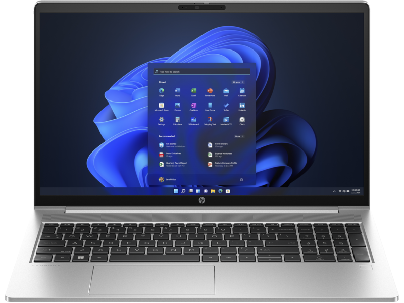 Notebook HP 14-ep0027la de 14" Intel Core i3-1215U Ram 8 GB SSD 512GB, Windows 11 Home Plata Español