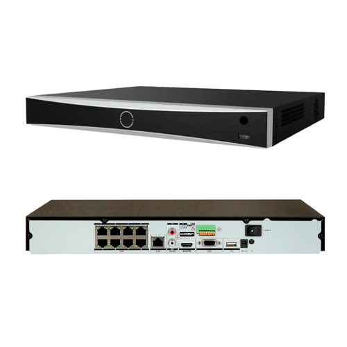 Hikvision - Standalone NVR - 8 Video Channels - Accusense PoE