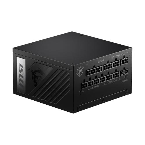 Fuente de alimentación interna MSI MPG A1000G PCIE5 - ATX12V / EPS12V - 80 PLUS Gold - CA 100-240 V - 1000 vatios - PFC activa