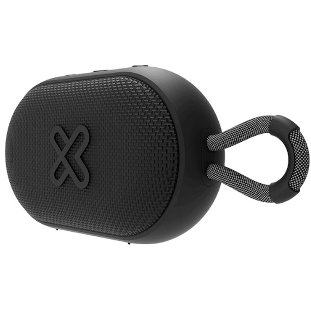 Bocina Klip Xtreme Groove Splash Resistente Al Agua y 6W De Potencia (Negra)