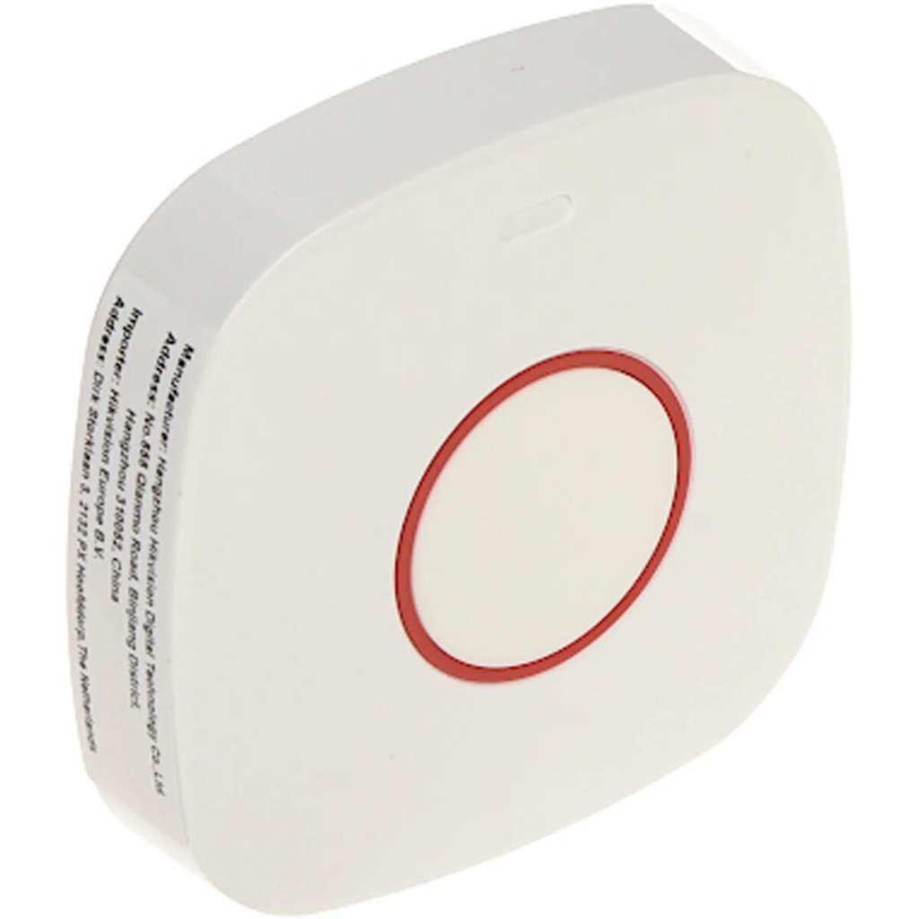 Hikvision DS-PDEB1-EG2-WB - Botón del pánico - inalámbrico - Tri-X - 433 MHz