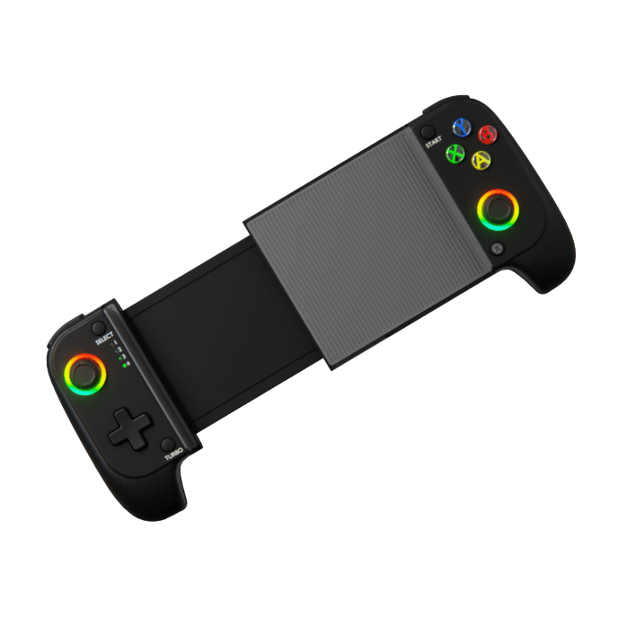 Control Inalámbrico VICTOR01BT PRIMUS - BT RGB para Celular, PC/NS/PS4/iOS - Negro