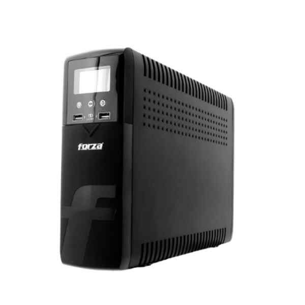 Forza - UPS - Line interactive - 900 Watt - 1500 VA - AC 110/120 V - 10-NEMA USB 1A/1C