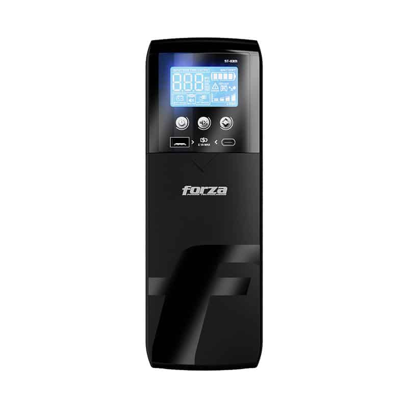 UPS Forza - Línea Interactiva - 600 Watt - 1000 VA - AC 110/120 V - 10-NEMA USB 1A/1C