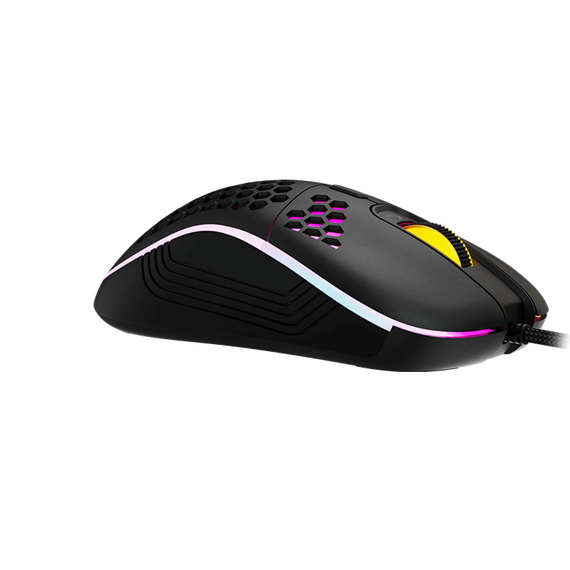 Mouse Xtech - XTM-620 USB - Wired - Black - Gaming 7 button Honeycomb