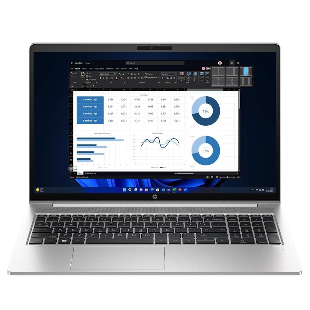 Laptop HP ProBook 455 G10 de 15.6" - AMD Ryzen 7 7730U - 16 GB 512 SSD Windows 11 Pro - 1-year warranty