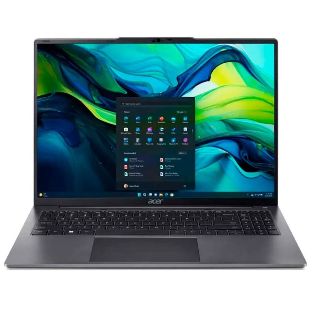 Laptop Acer 16" - Intel Core i7 I7-1255U - 16 GB - 512 GB SSD - Silver - Spanish