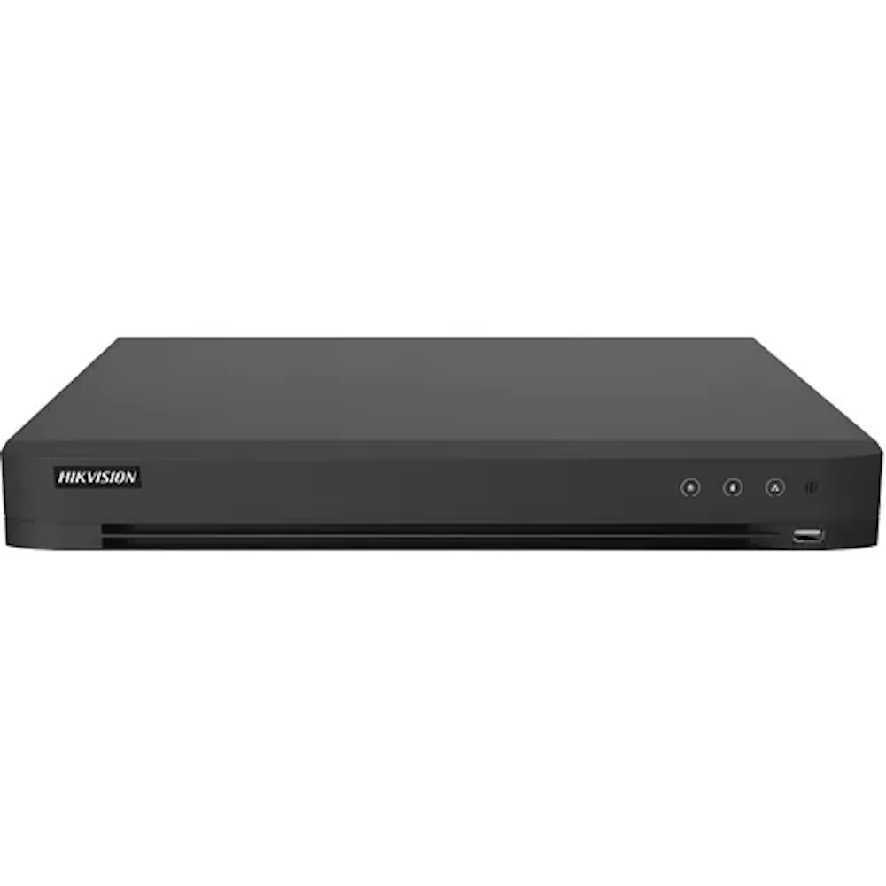 Hikvision - Standalone DVR - 16 Video Channels - Networked - H.265 AcuSense
