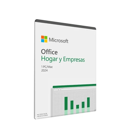 Licencia Microsoft Hogar y Empresa 2024 - 1 PC/Mac - MacOS / Windows