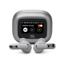 Audífonos JBL LIVE BEAM 3 inalámbricos Color plata